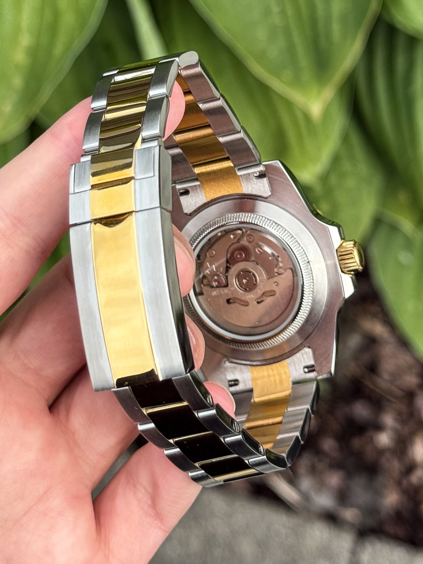 "Black &amp; Gold" Two Tone Submariner Mod
