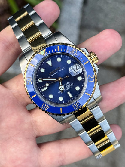 "Bluesy" Two Tone Submariner Mod