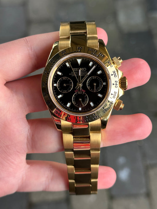 Gold "Black Dial" Daytona Mod
