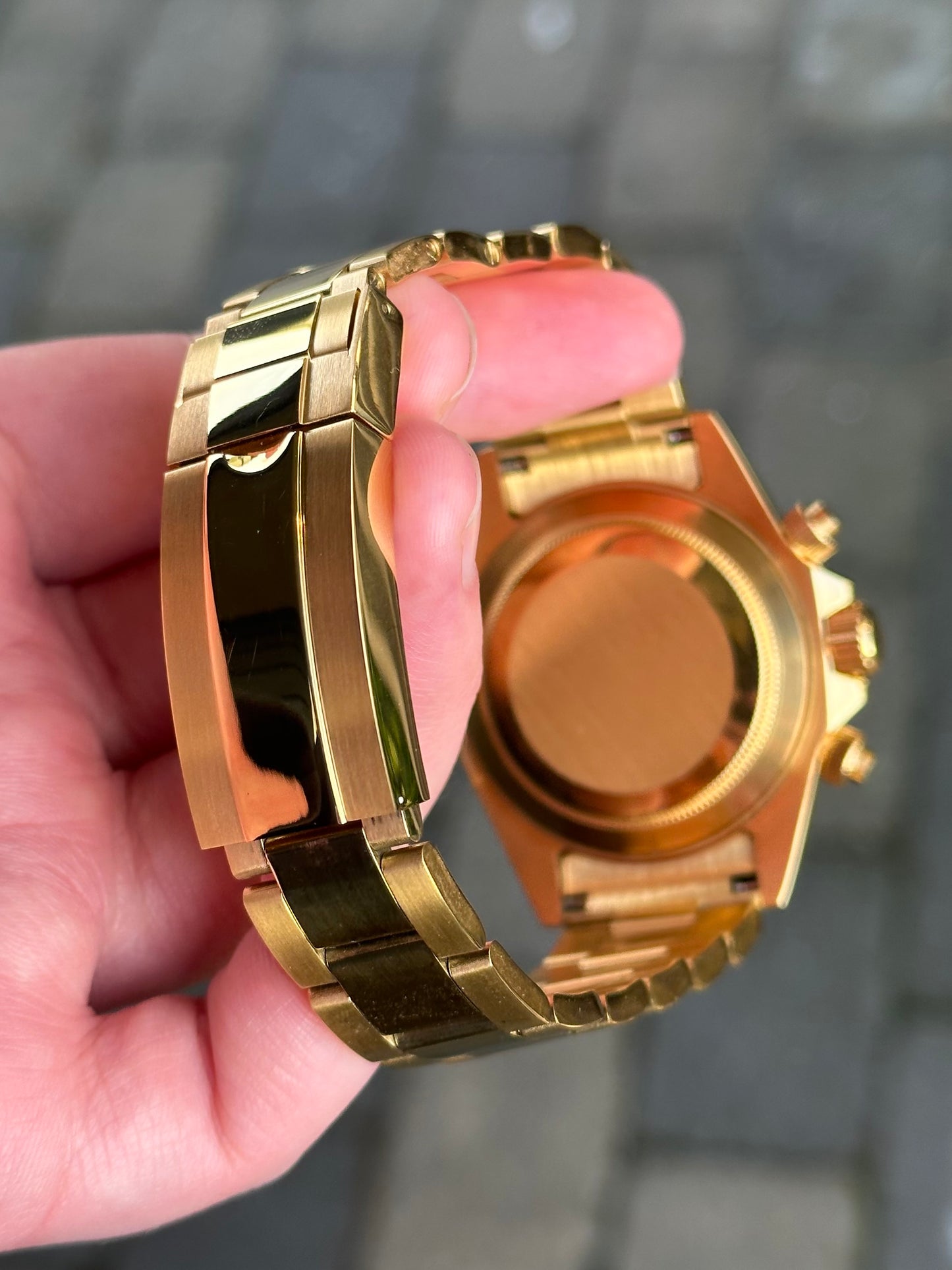 Gold "Black Dial" Daytona Mod