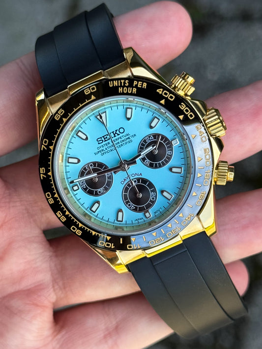 (På lager) Gold "Tiffany" Daytona Mod