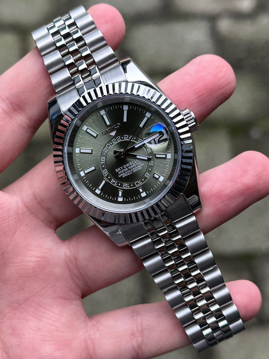 "Olive Dial" Sky Dweller Mod