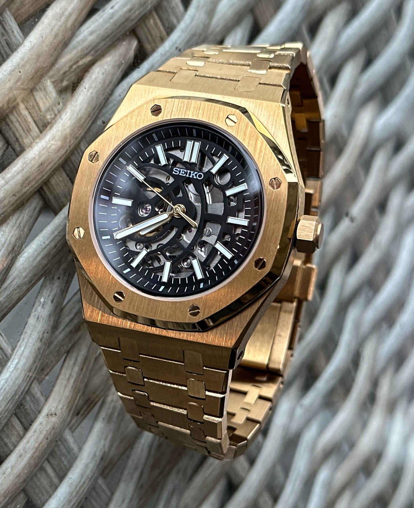 Gold "Skeleton" Royal Oak Mod