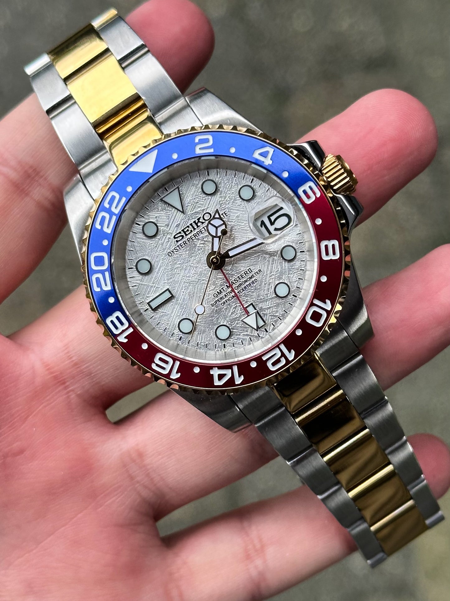 Two Tone "Meteorite" GMT Master Mod