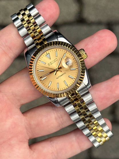 (På lager) Two Tone ’Champagne Dial’ Datejust Ladies 31mm Mod