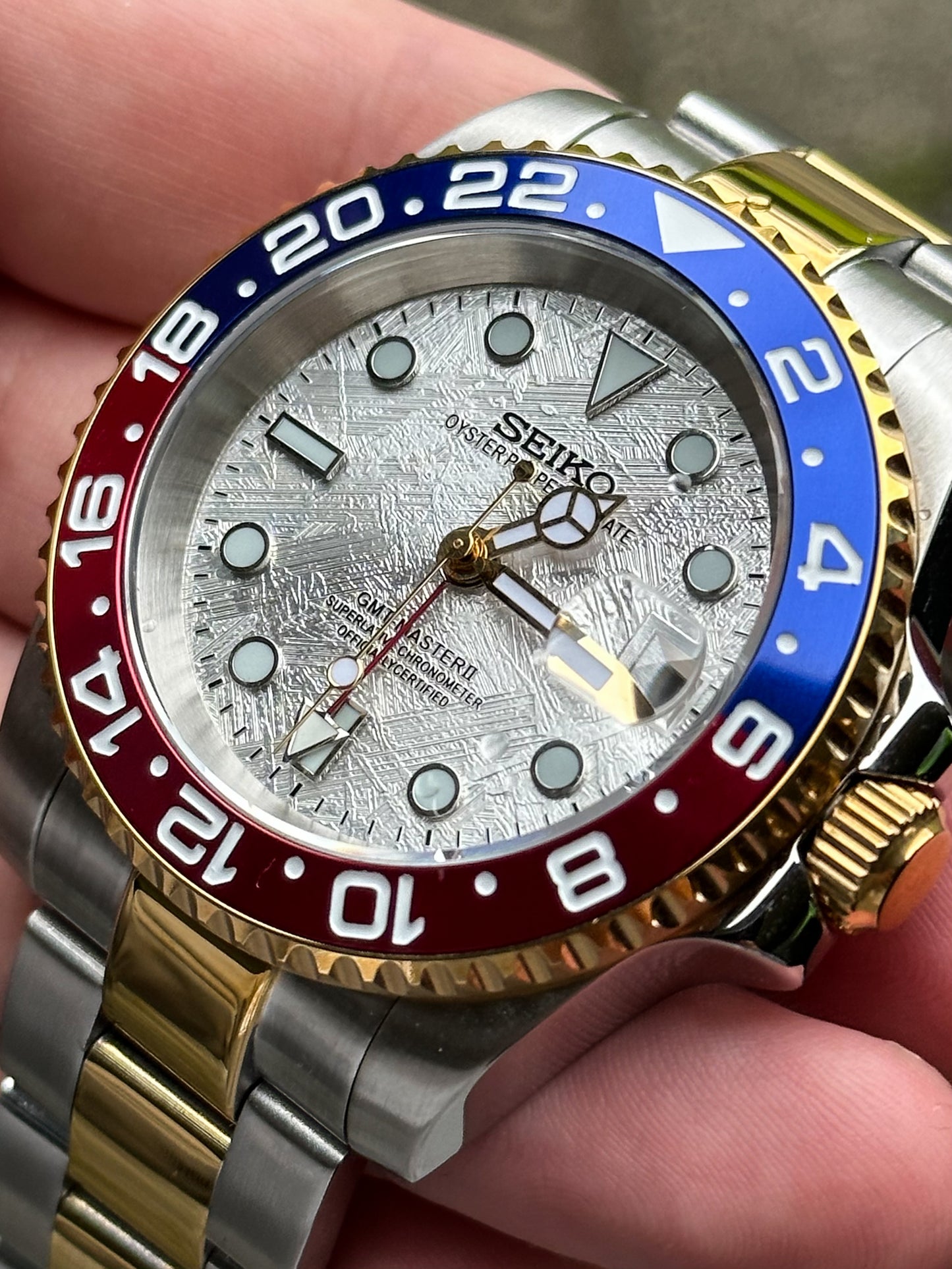 Two Tone "Meteorite" GMT Master Mod