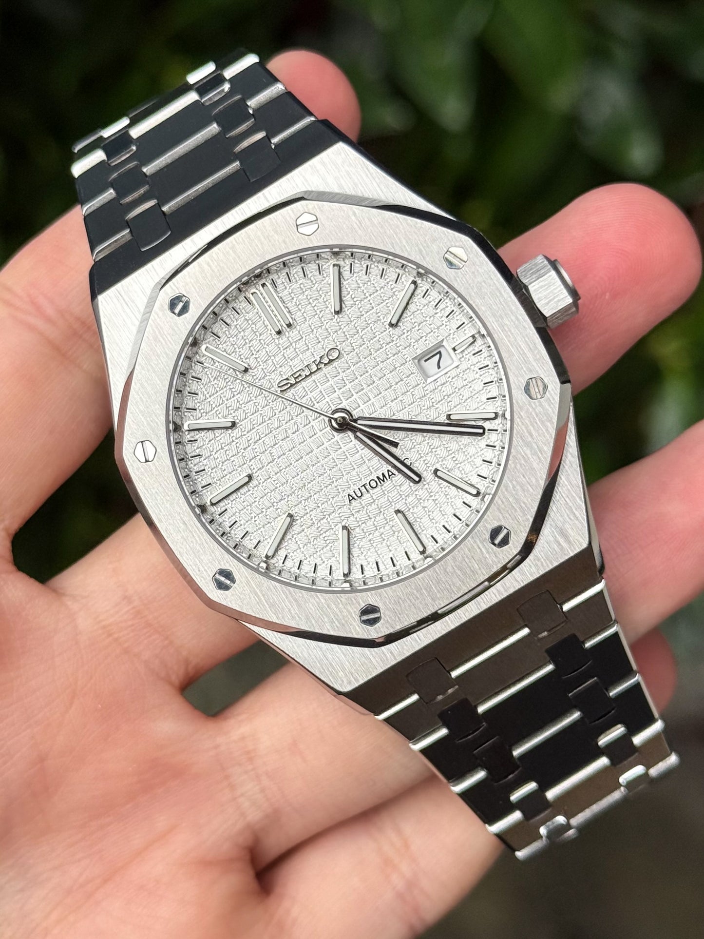 "White Dial" Royal Oak Mod
