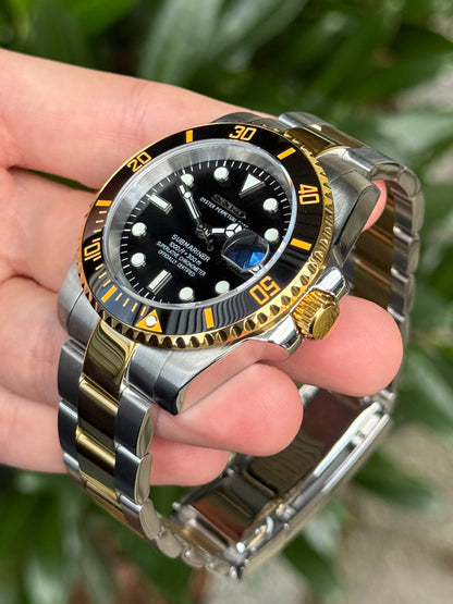 ’Black & Gold’ Two Tone Submariner Mod
