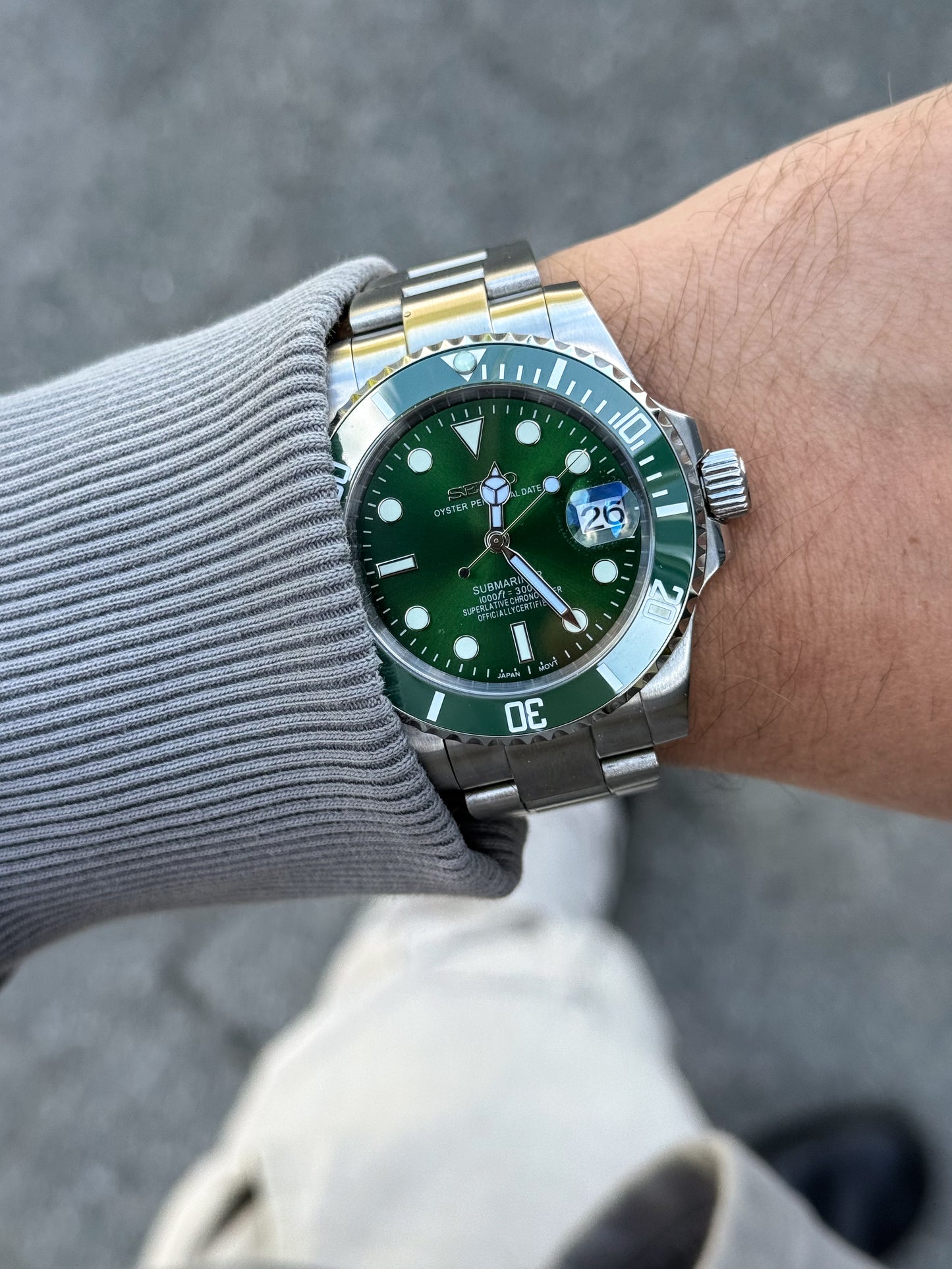 (In Stock) "Hulk" Submariner Mod