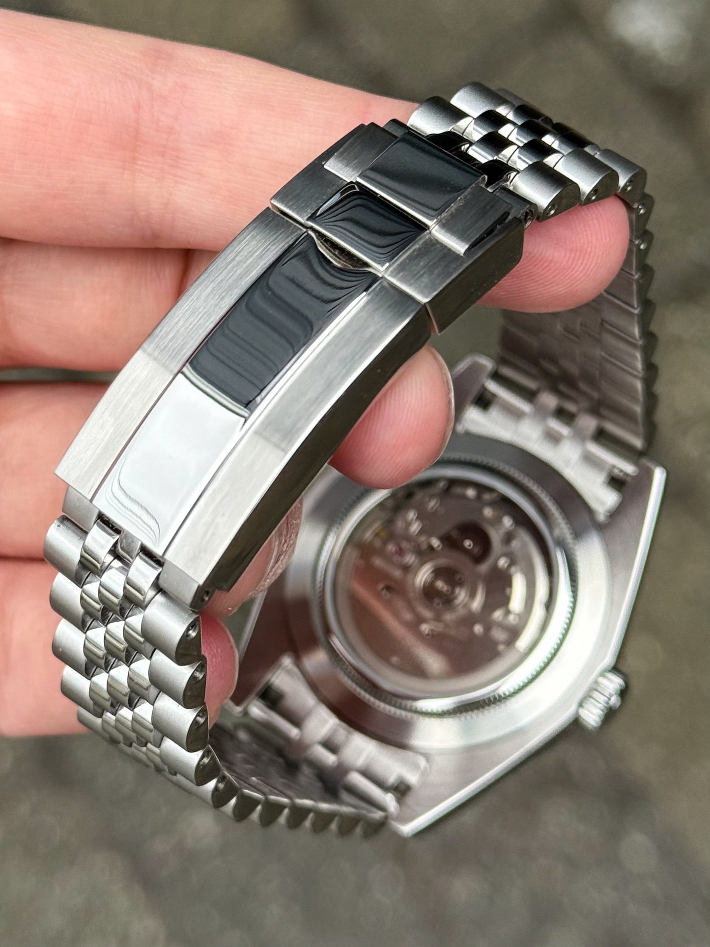 "Rhodium" Datejust Mod