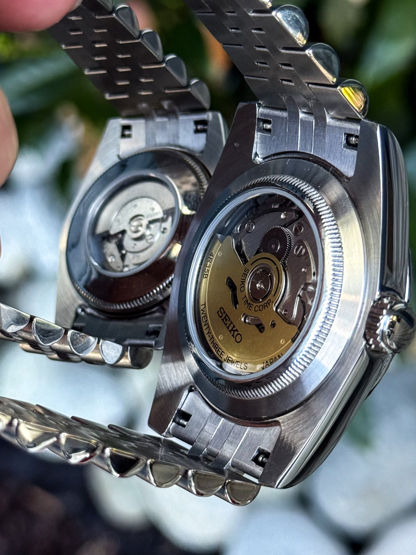 KLOKKESETT - "His & Hers" Diamond Datejust Mod