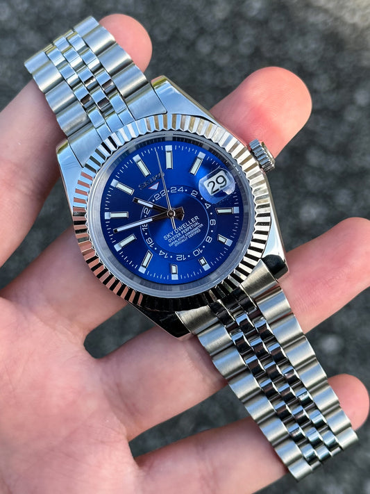 "Blue Dial" Sky Dweller Mod
