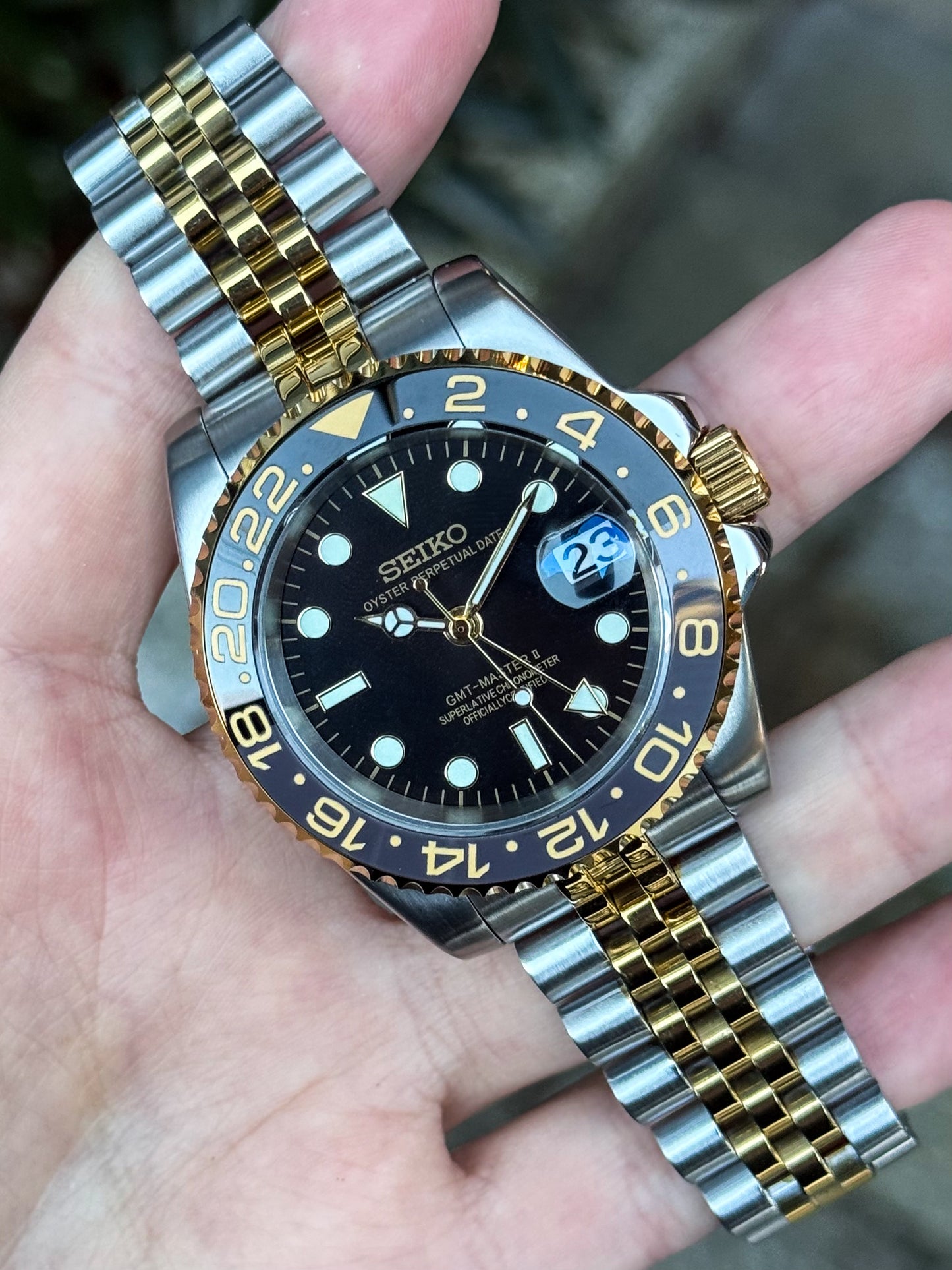 Two Tone "Zombie" GMT-Master Mod