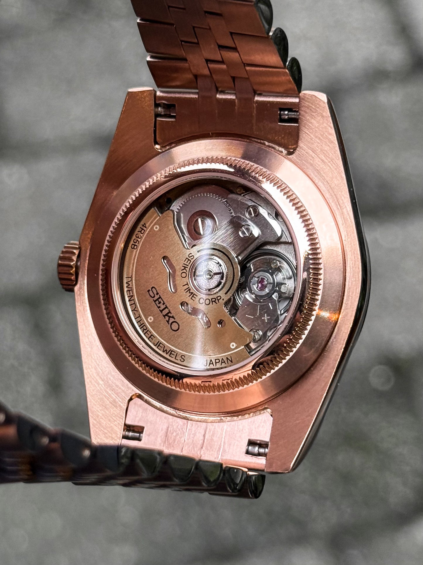 Rosegold "Choco" Sky Dweller Mod