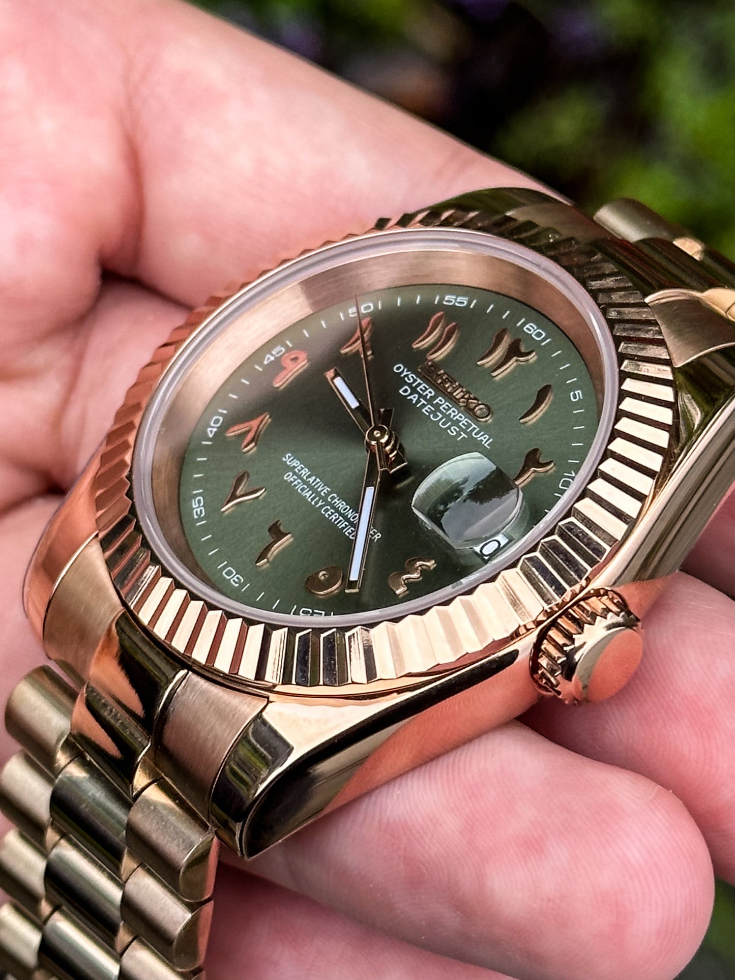 Rosegold "Olive Arabic" President Mod
