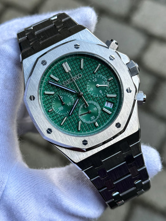 "Emerald" Royal Oak Chronograph Mod
