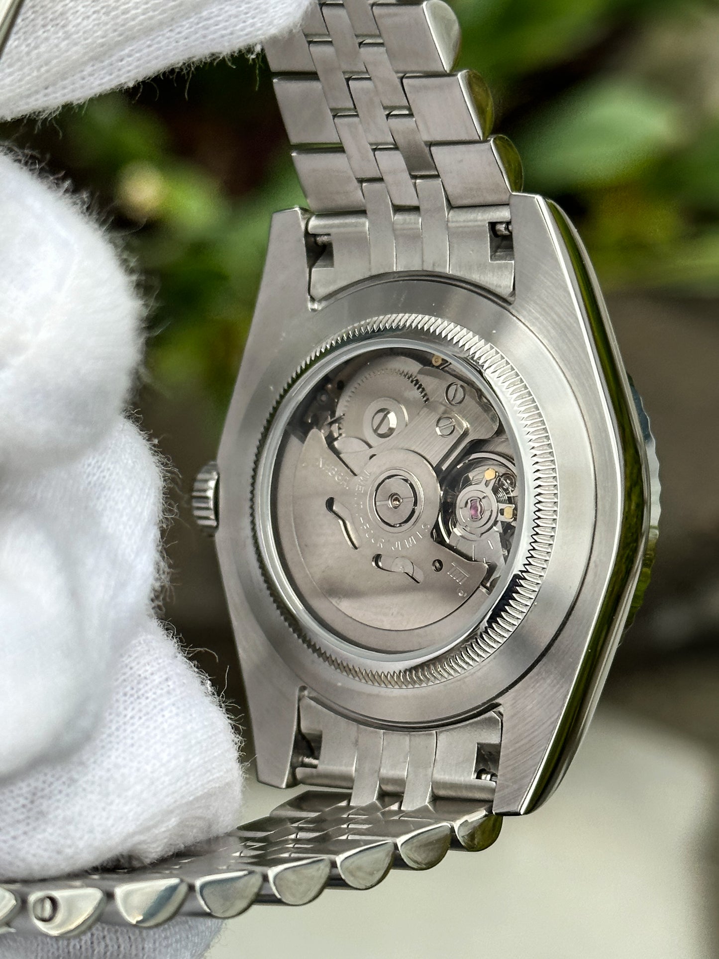 "Silver Roman" Datejust Mod