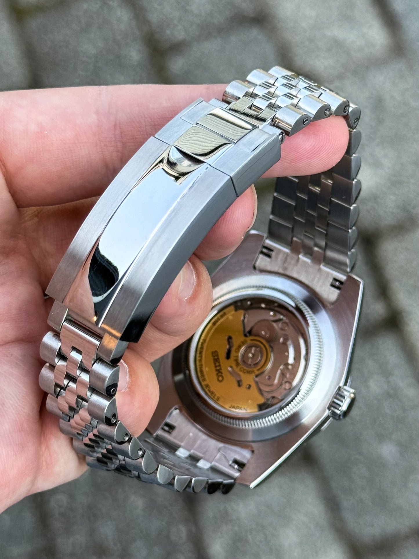 "Platinum Arabic" Datejust Mod