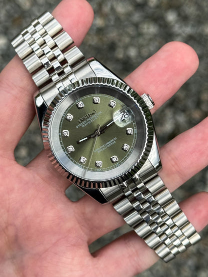 ’Olive Diamond’ Datejust Mod