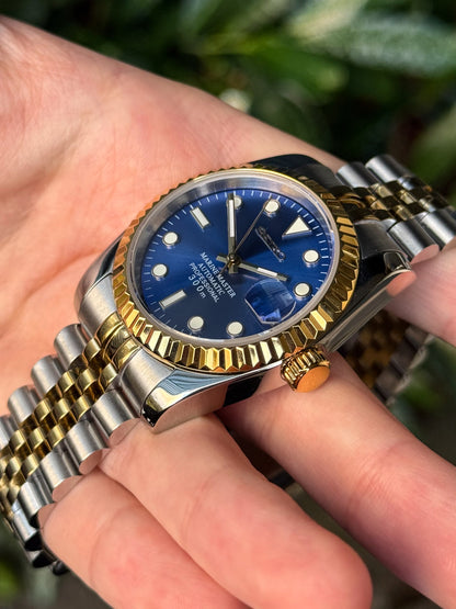 Two Tone "Royal Blue" Datejust Mod