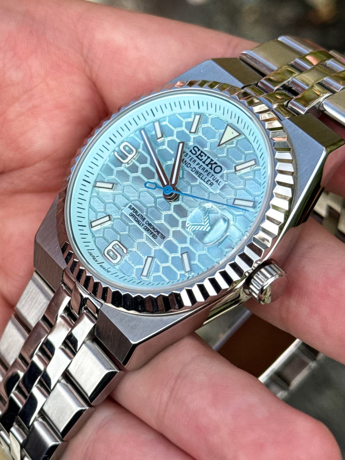 (På lager) "Ice Blue" Land-Dweller Mod
