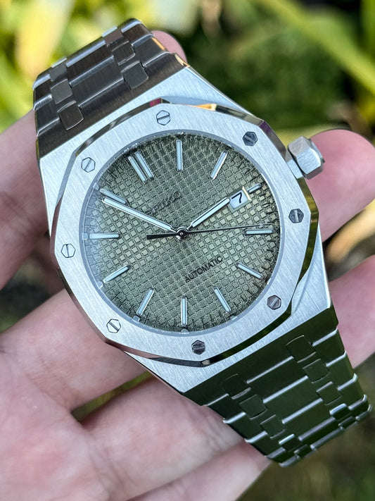 (PRE ORDER) ’Olive Dial’ Royal Oak Mod