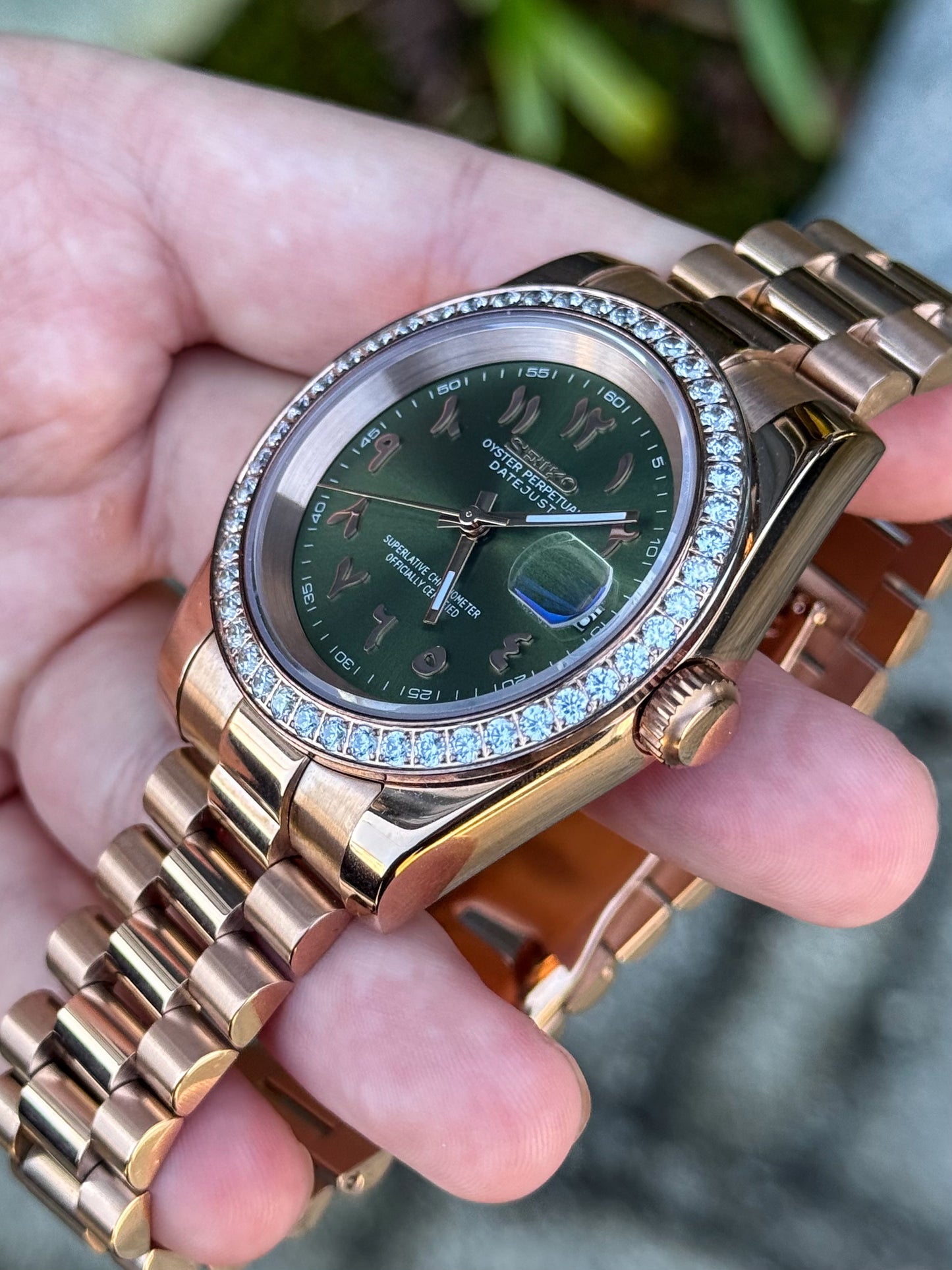 "Olive Arabic" Diamond President Mod