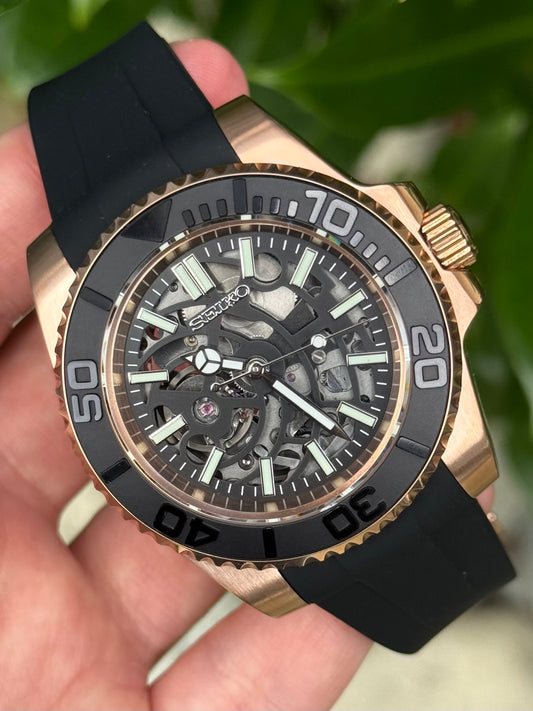 Rosegold "Skeleton" Yacht-Master Mod