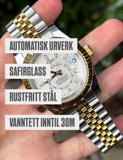 Stealth "White Dial" Sky Dweller Mod