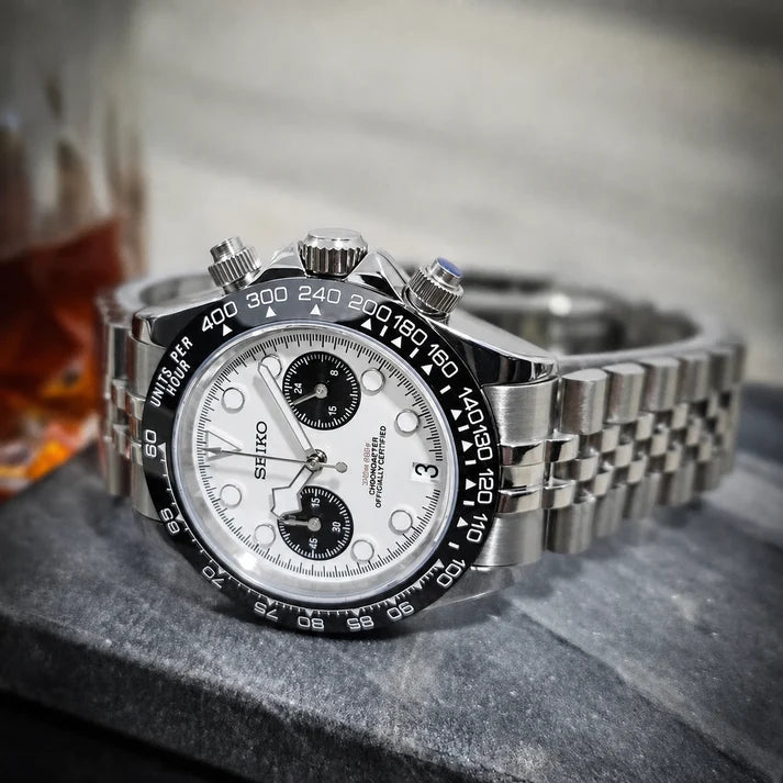 "Panda" Black Bay Chrono Mod
