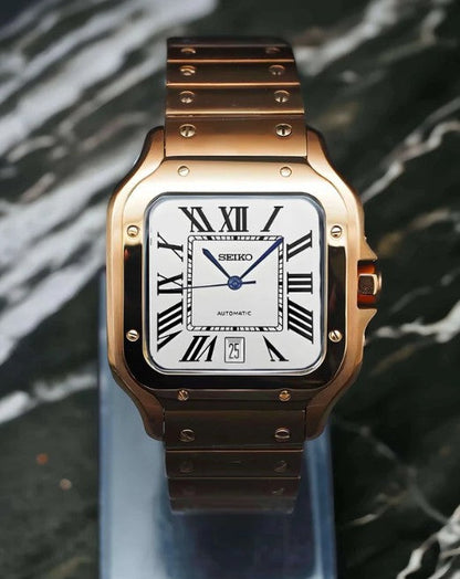 Rosegold ’White Dial’ Santos Mod