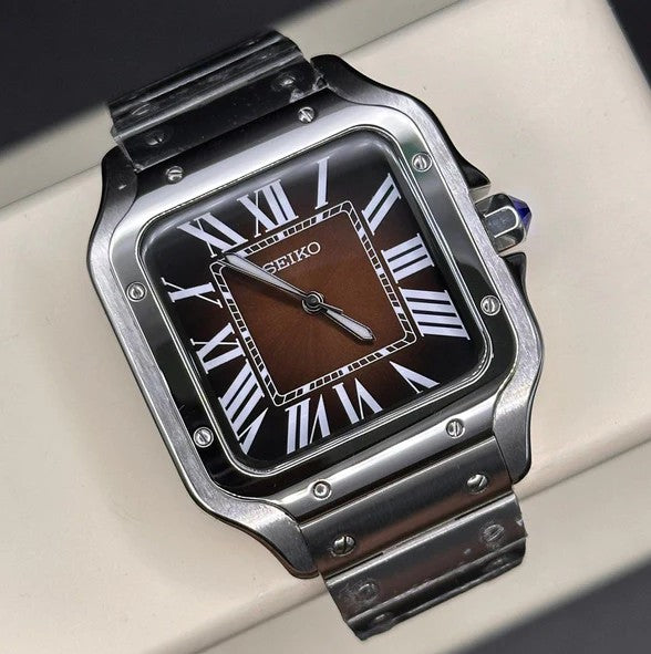 ’Brown Dial’ Santos Mod