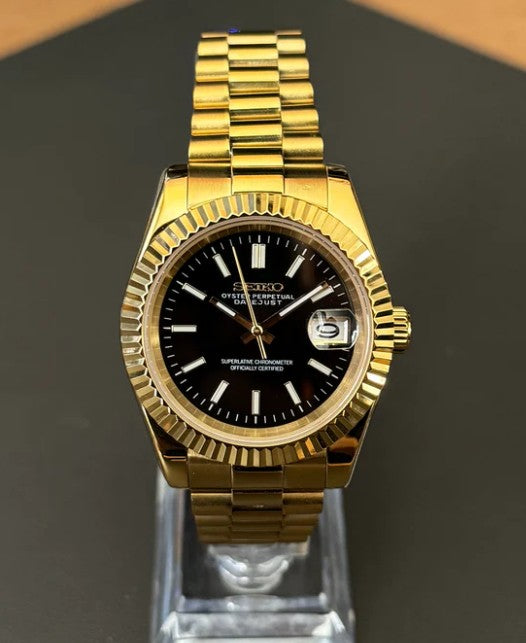 Gold ’Black Dial’ President Mod