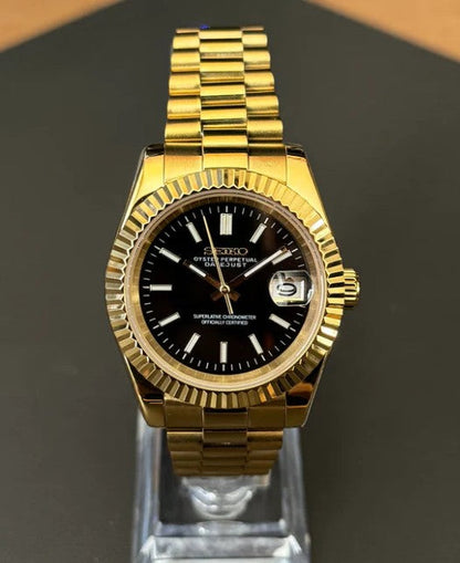 Gold ’Black Dial’ President Mod