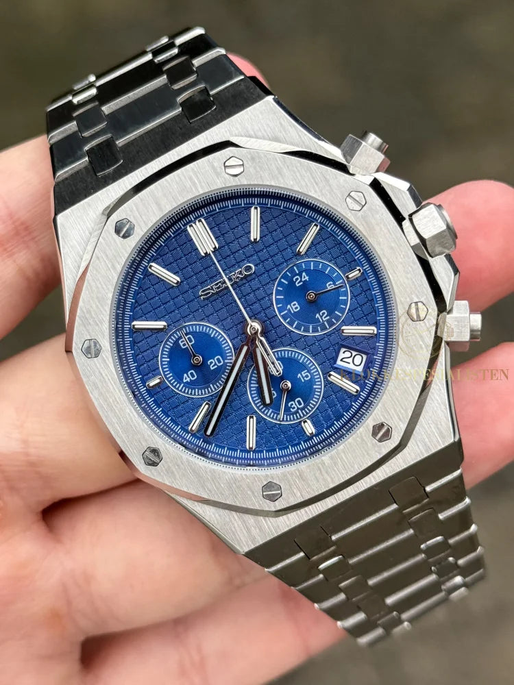 ’Blue Dial’ Royal Oak Chronograph Mod