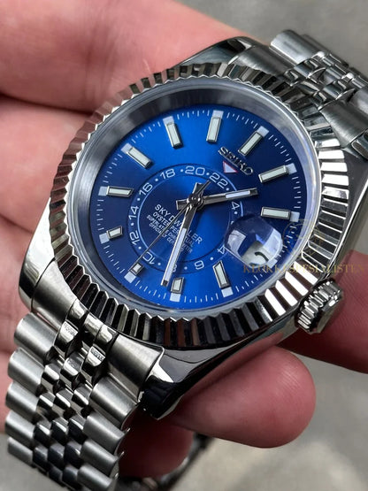 ’Blue Dial’ Sky Dweller Mod