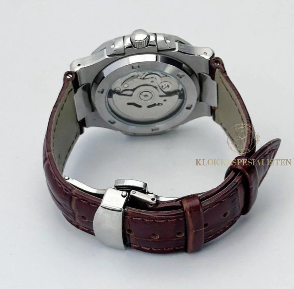 Brun skinnreim for Nautilus
