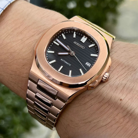 Rosegold "Black Dial" Nautilus