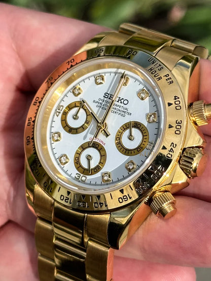 Gold ’Diamond Dial’ Daytona Mod