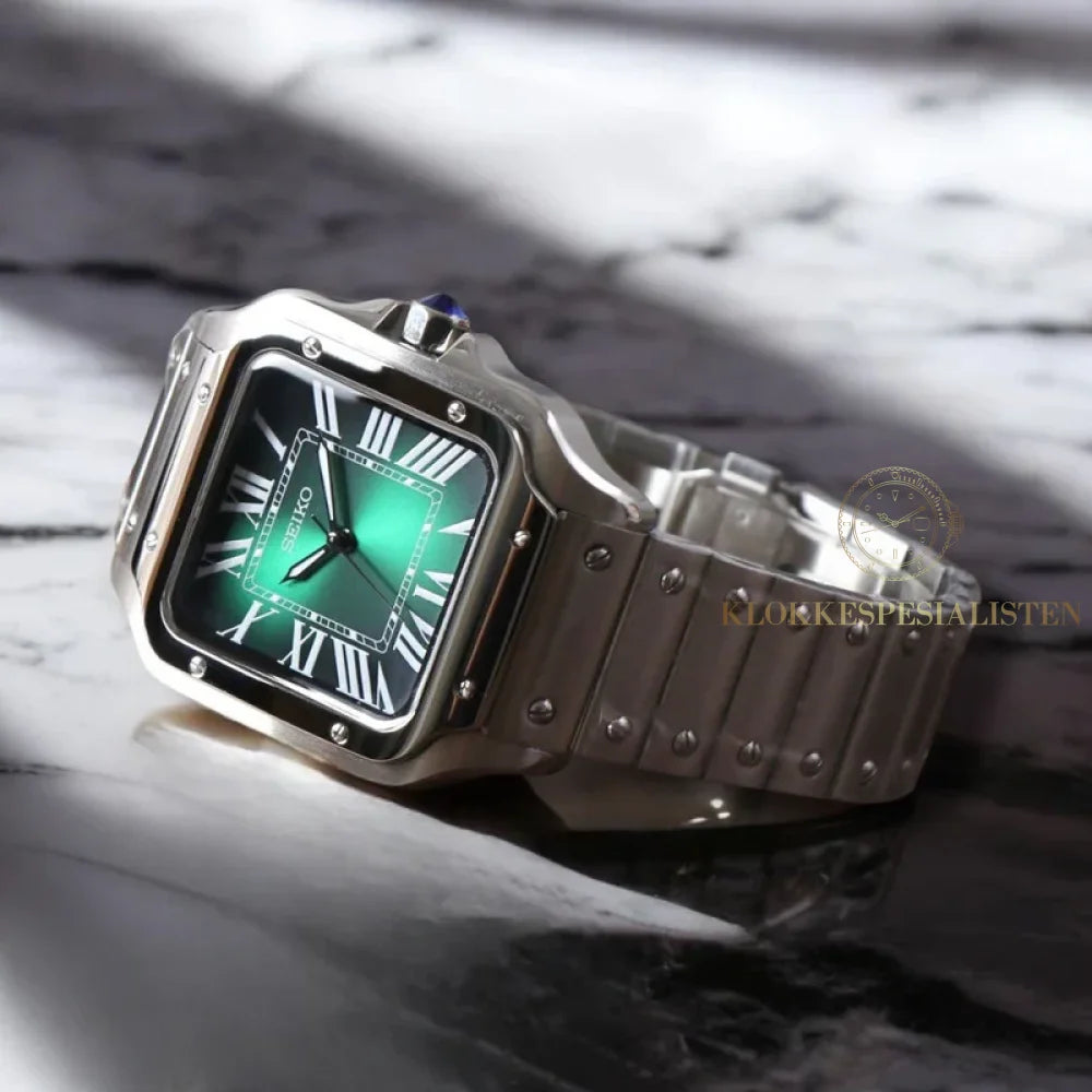 ’Green Dial’ Santos Mod