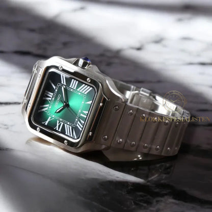 ’Green Dial’ Santos Mod