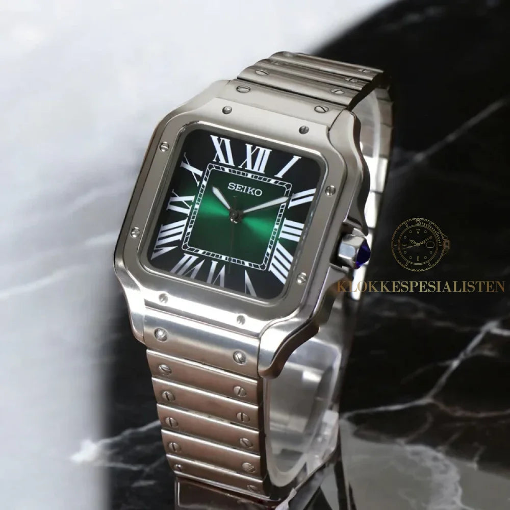 ’Green Dial’ Santos Mod