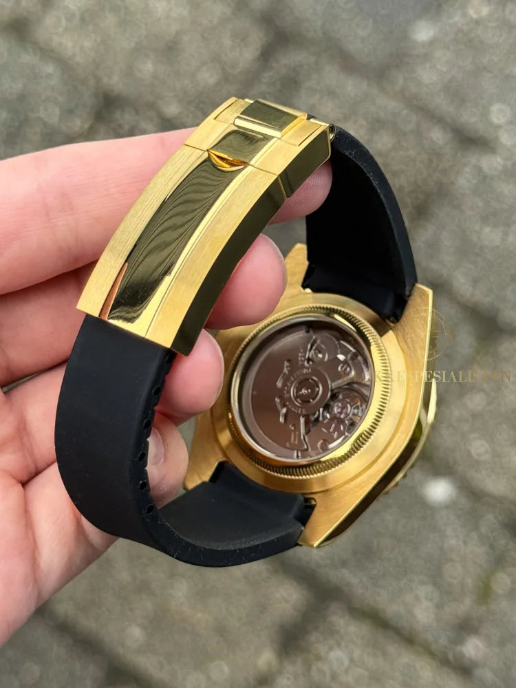(På lager) ’Gold’ Yacht-Master Rubber Mod