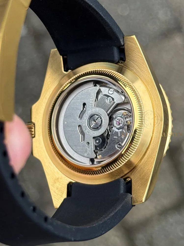 (På lager) ’Gold’ Yacht-Master Rubber Mod
