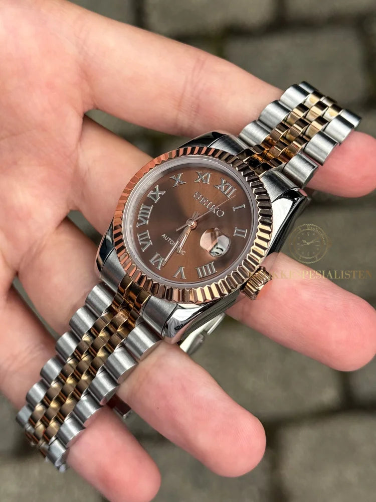 (På lager) ’Rosegold Roman’ Datejust Ladies 31mm Mod