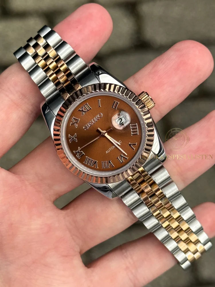 (På lager) ’Rosegold Roman’ Datejust Ladies 31mm Mod