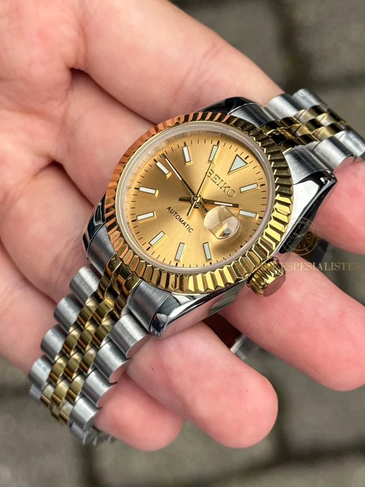 (På lager) Two Tone ’Champagne Dial’ Datejust Ladies 31mm Mod