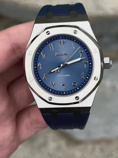 "Blue Arabic" Royal Oak Rubber Mod