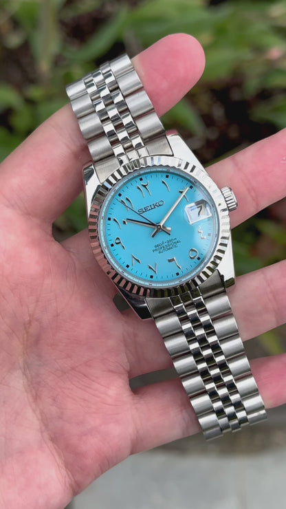 "Turquoise Arabic" Datejust Mod