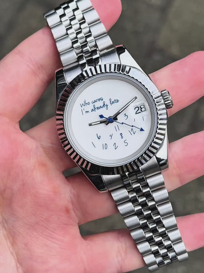 "Who Cares" Datejust Mod